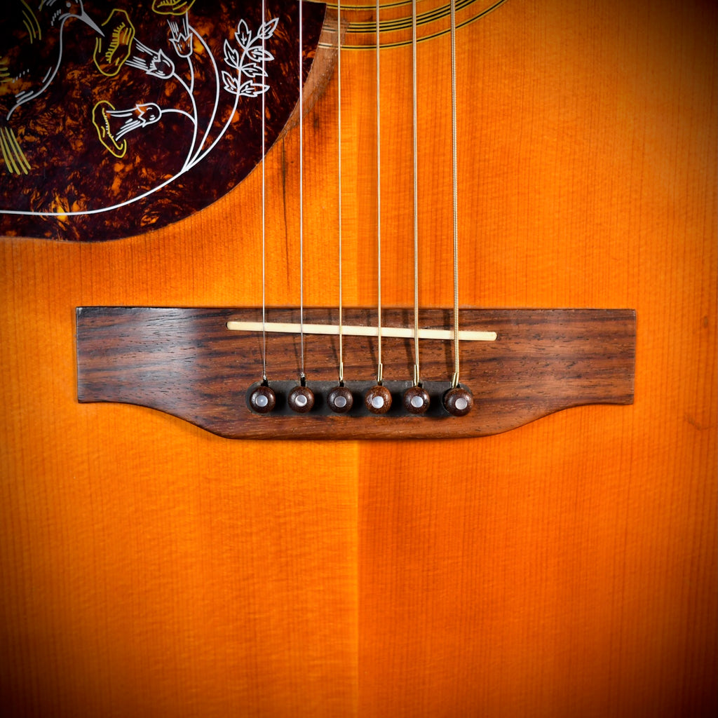 Gibson Hummingbird LEFT-HANDED Cherry Sunburst 1979