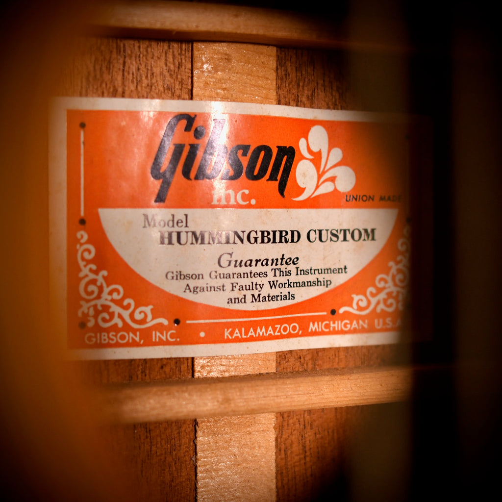 Gibson Hummingbird Natural 1974