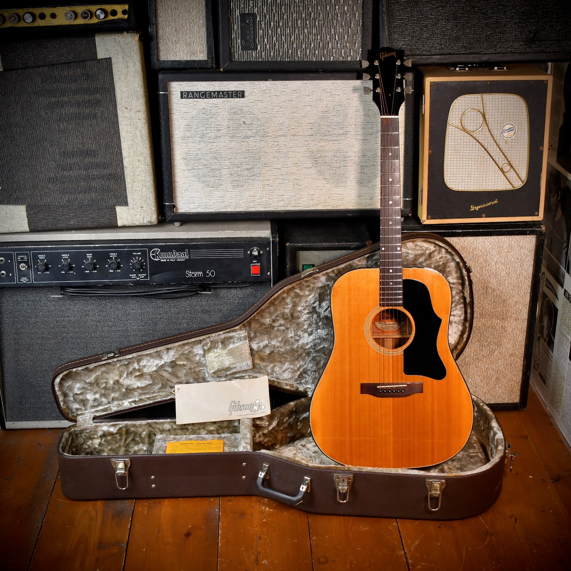 Gibson J-50 Deluxe Natural 1975