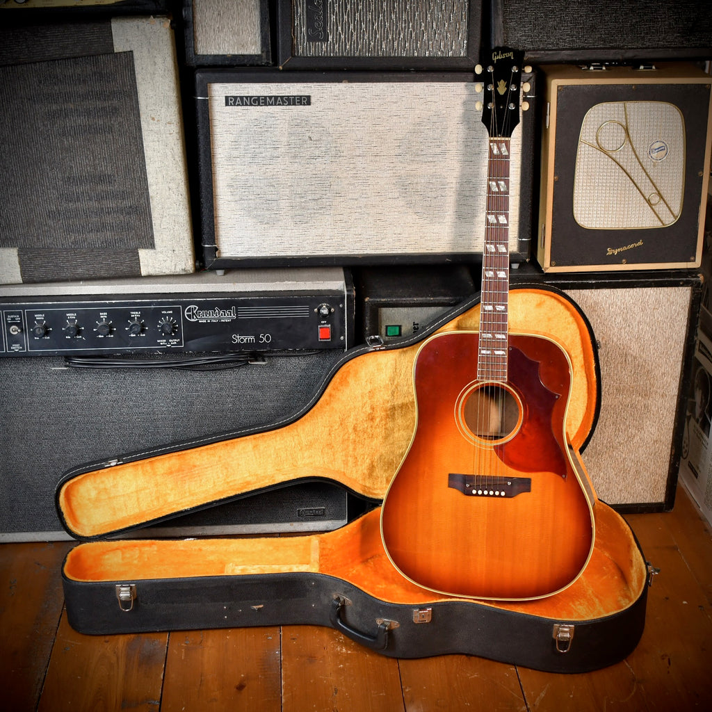 Gibson Southern Jumbo Deluxe Cherry Sunburst 1969