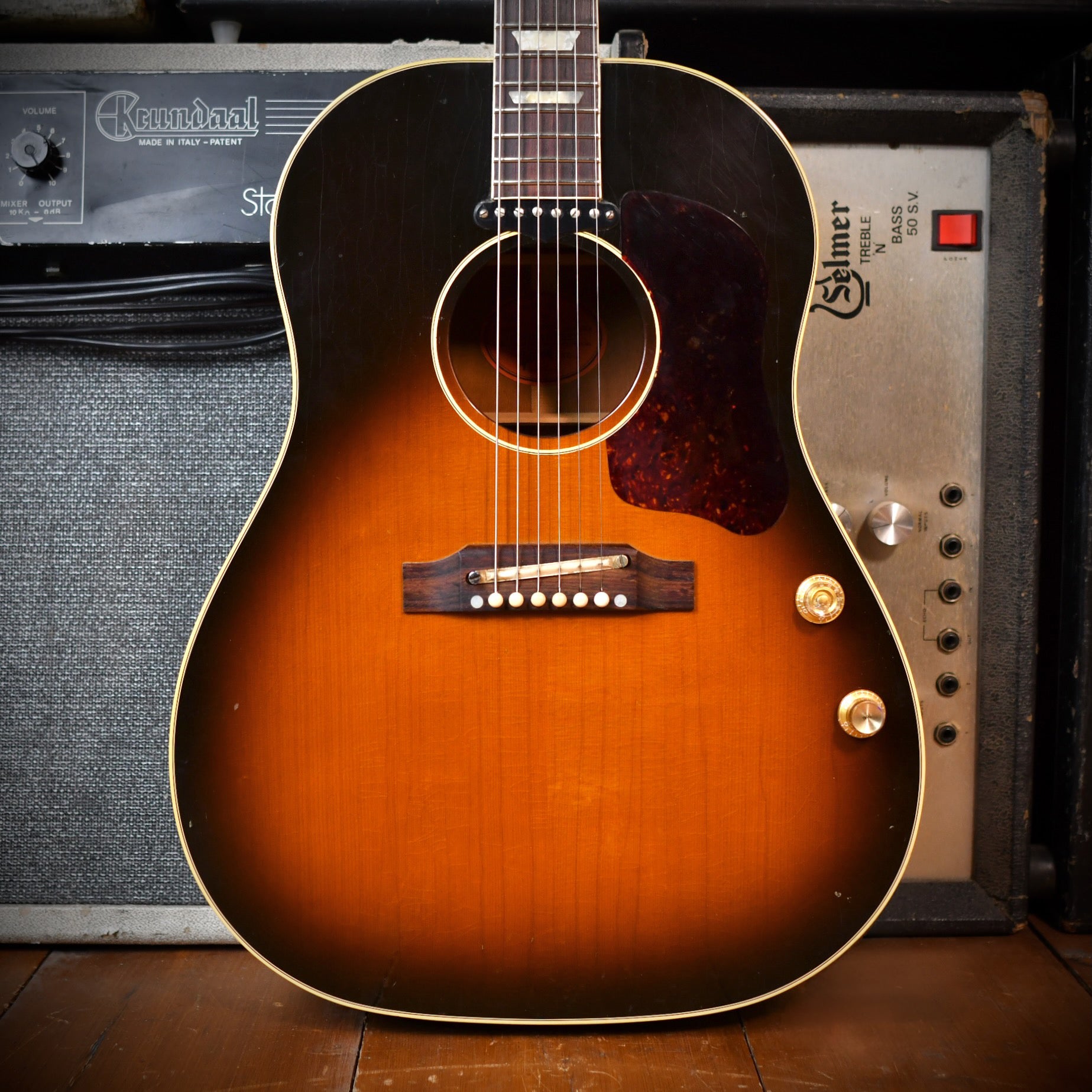 Gibson J-160E 1964 Reissue Vintage Sunburst 1997
