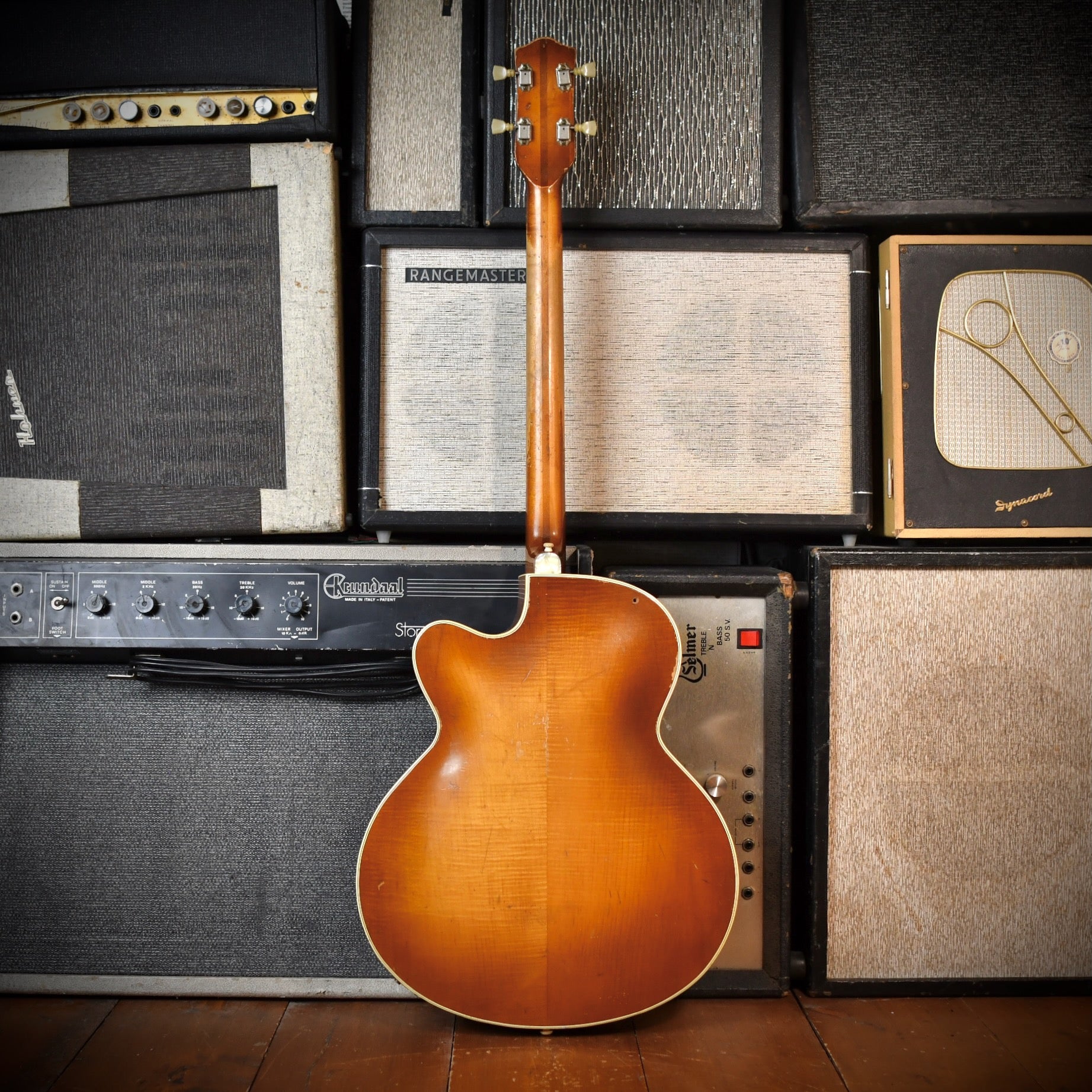 Hofner 500/5 Hollow-Body Bass Stuart Sutcliffe Style Brunette 1959