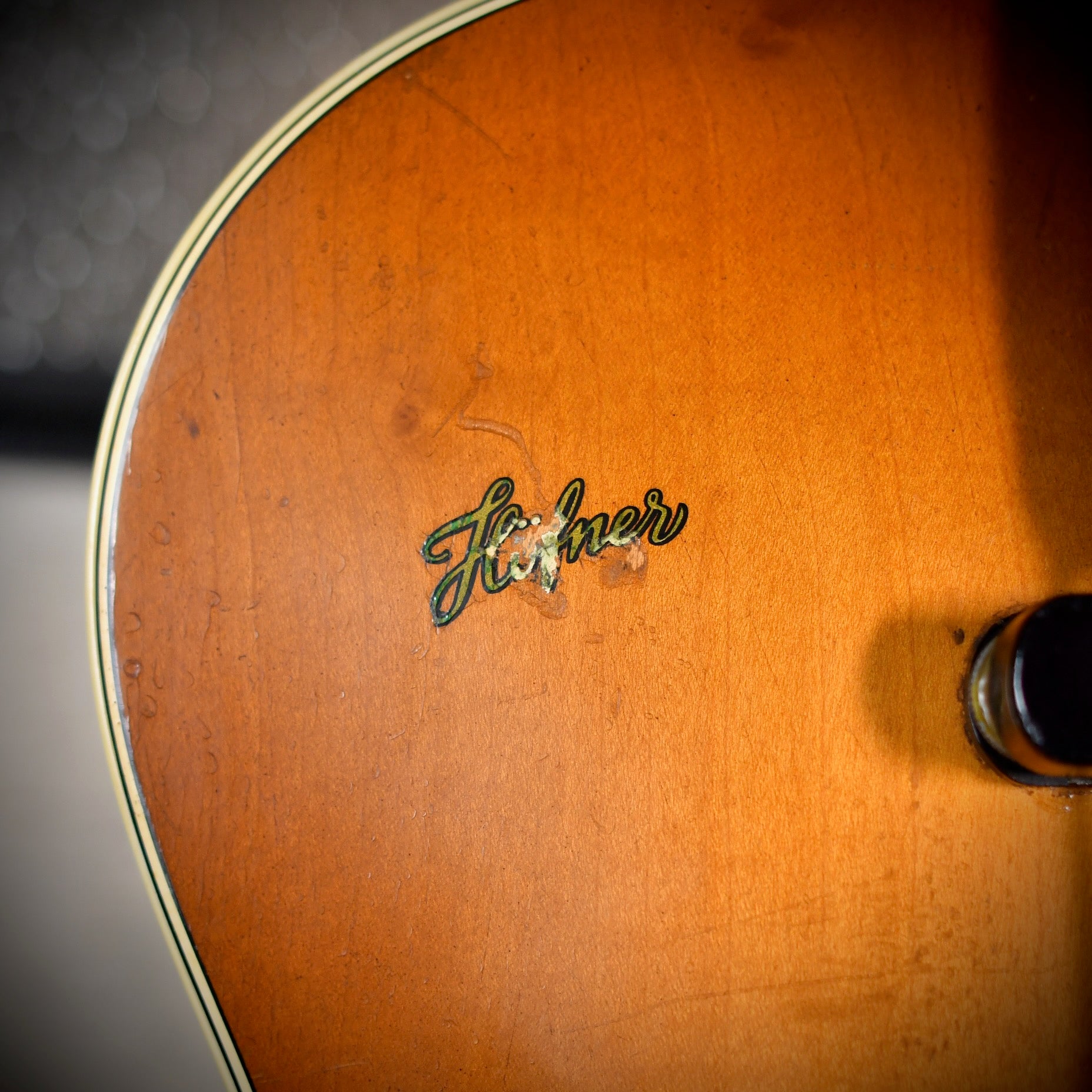 Hofner 500/5 Hollow-Body Bass Stuart Sutcliffe Style Brunette 1959