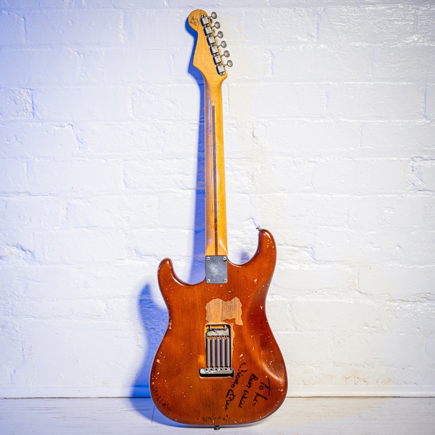 Fender Custom Shop Stevie Ray Vaughan Lenny Tribute Stratocaster (SRV) Natural 2007