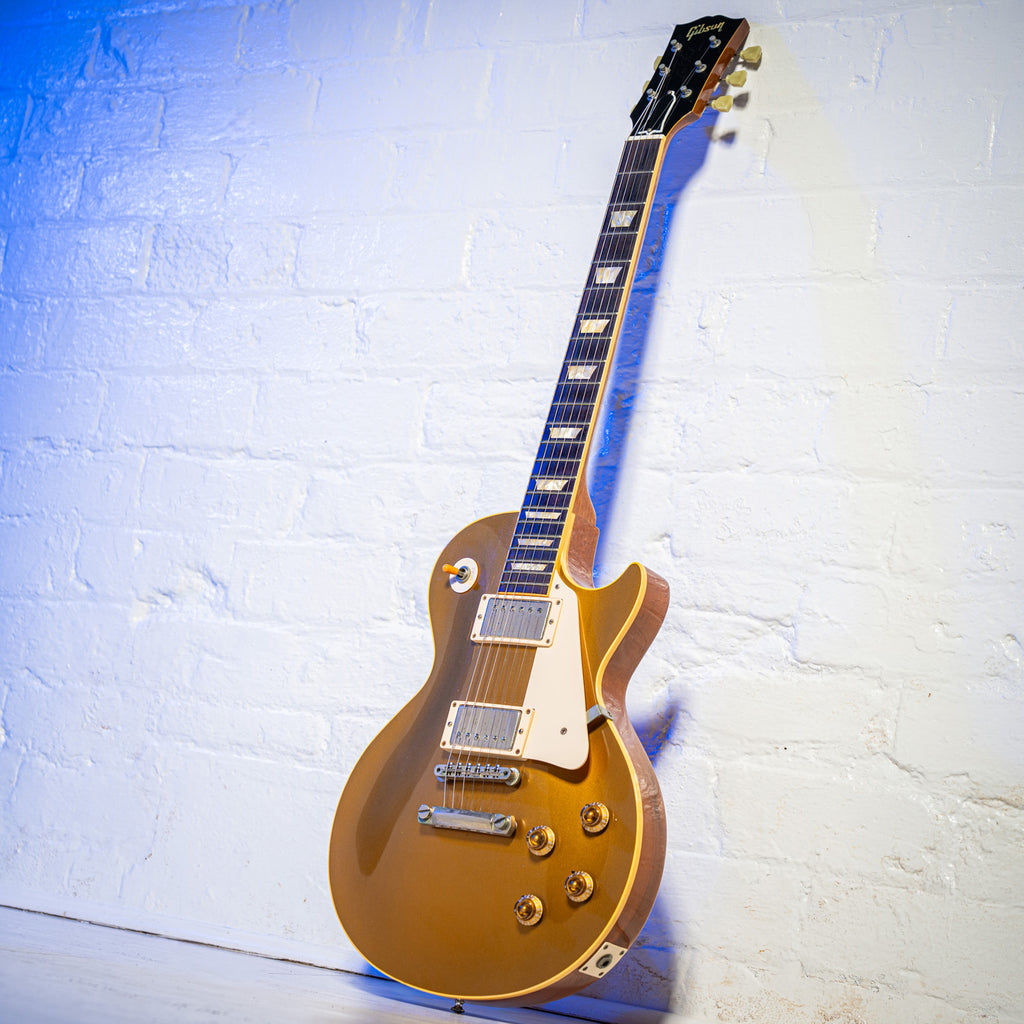 Gibson Custom Shop Historic 1957 Reissue Les Paul Standard with B RWood Board Gold Top 2003