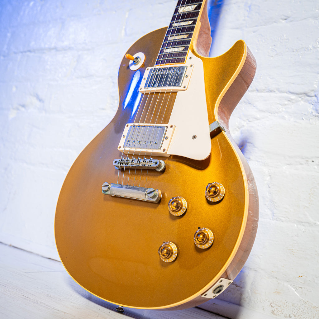 Gibson Custom Shop Historic 1957 Reissue Les Paul Standard with B RWood Board Gold Top 2003
