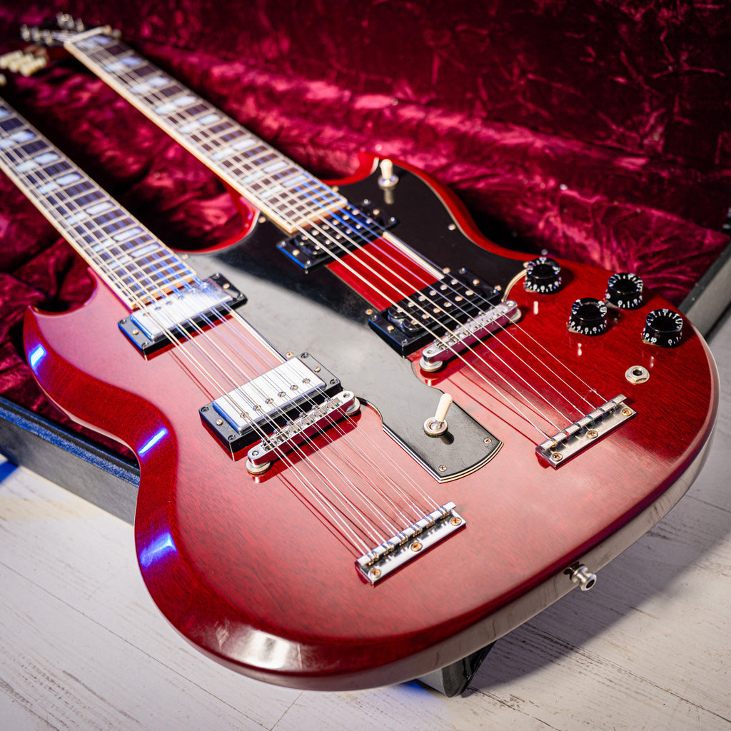 Gibson Custom Shop Jimmy Page EDS-1275 Twin Neck Led Zeppelin Ltd Edition Cherry 2008
