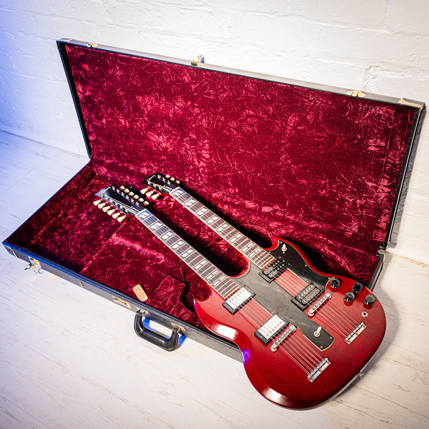 Gibson Custom Shop Jimmy Page EDS-1275 Twin Neck Led Zeppelin Ltd Edition Cherry 2008