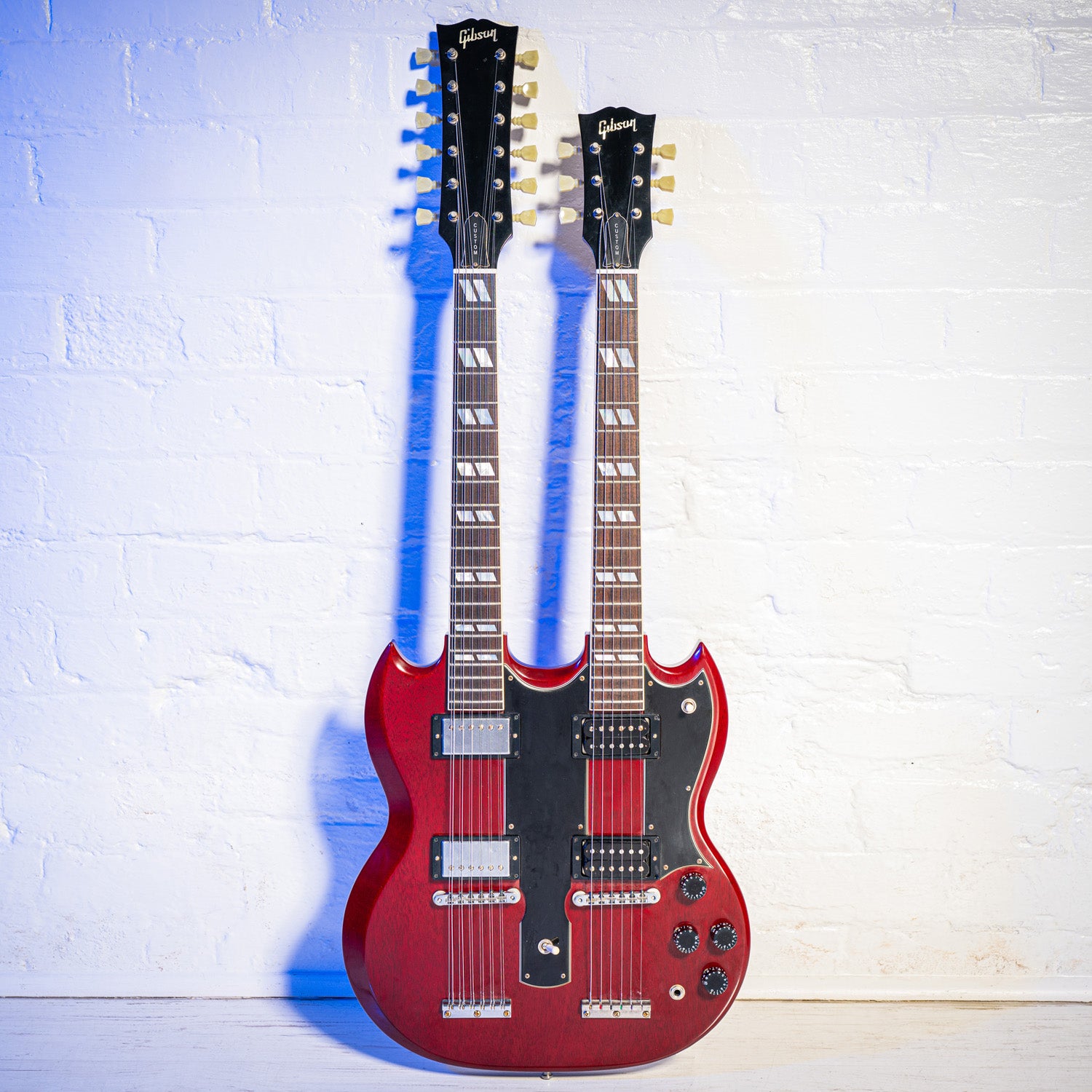 Gibson Custom Shop Jimmy Page EDS-1275 Twin Neck Led Zeppelin Ltd Edition Cherry 2008