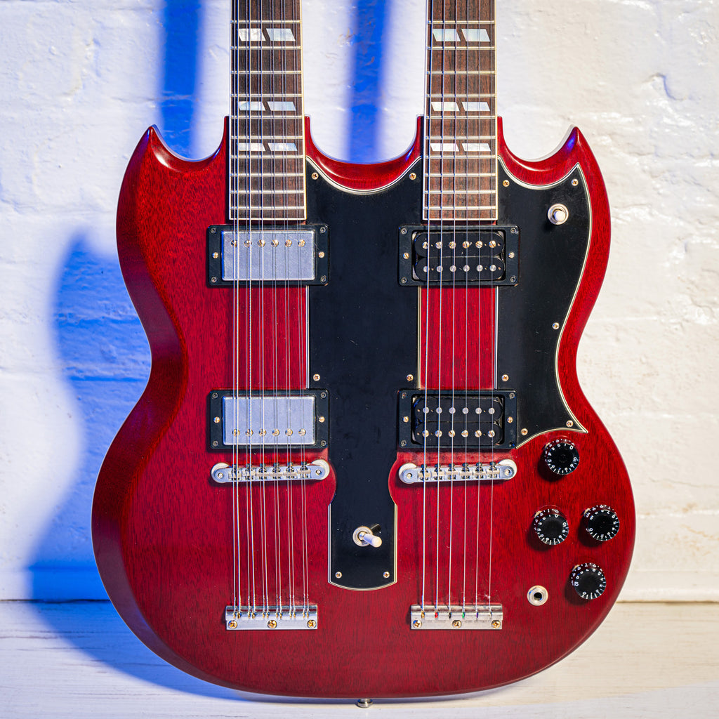 Gibson Custom Shop Jimmy Page EDS-1275 Twin Neck Led Zeppelin Ltd Edition Cherry 2008