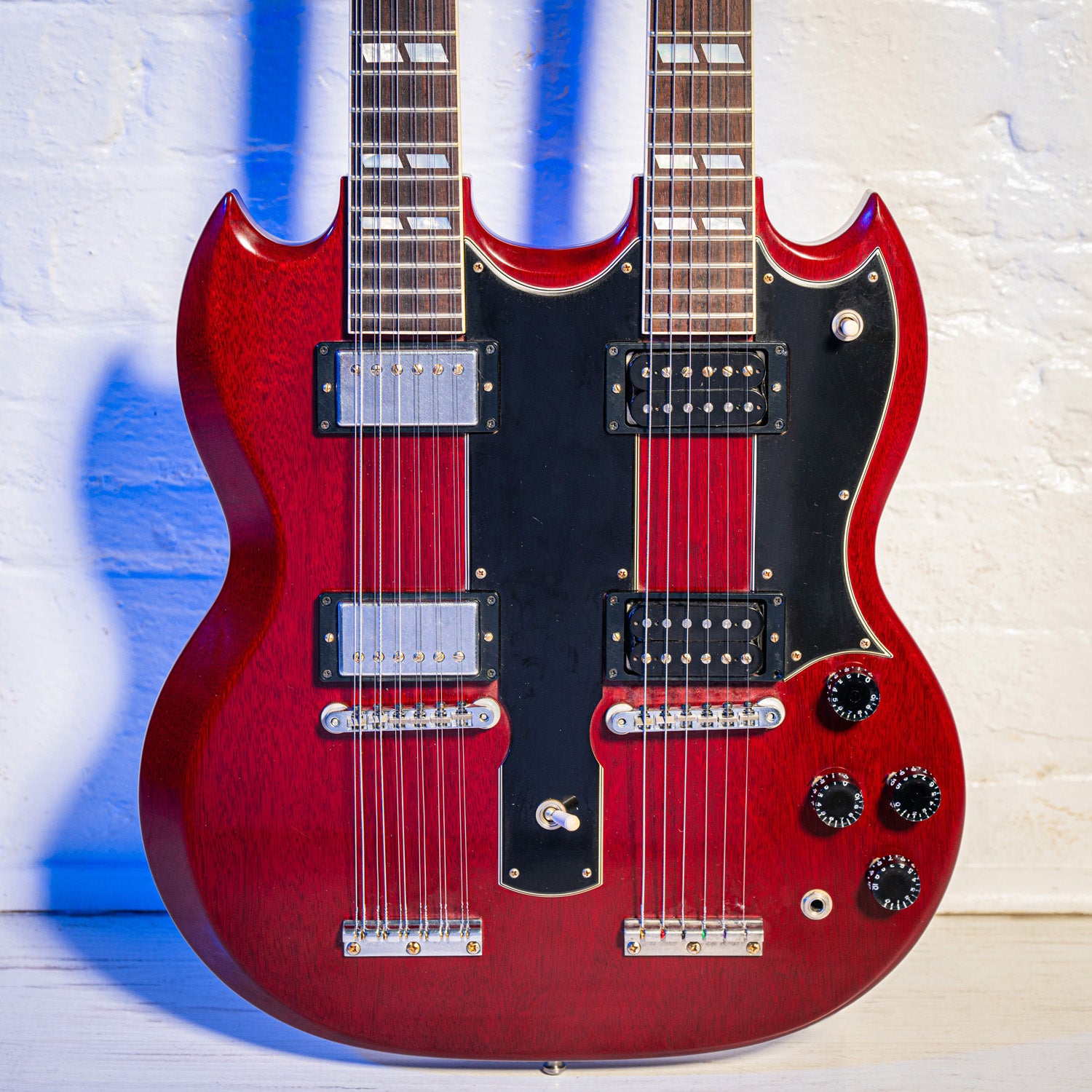 Gibson Custom Shop Jimmy Page EDS-1275 Twin Neck Led Zeppelin Ltd Edition Cherry 2008
