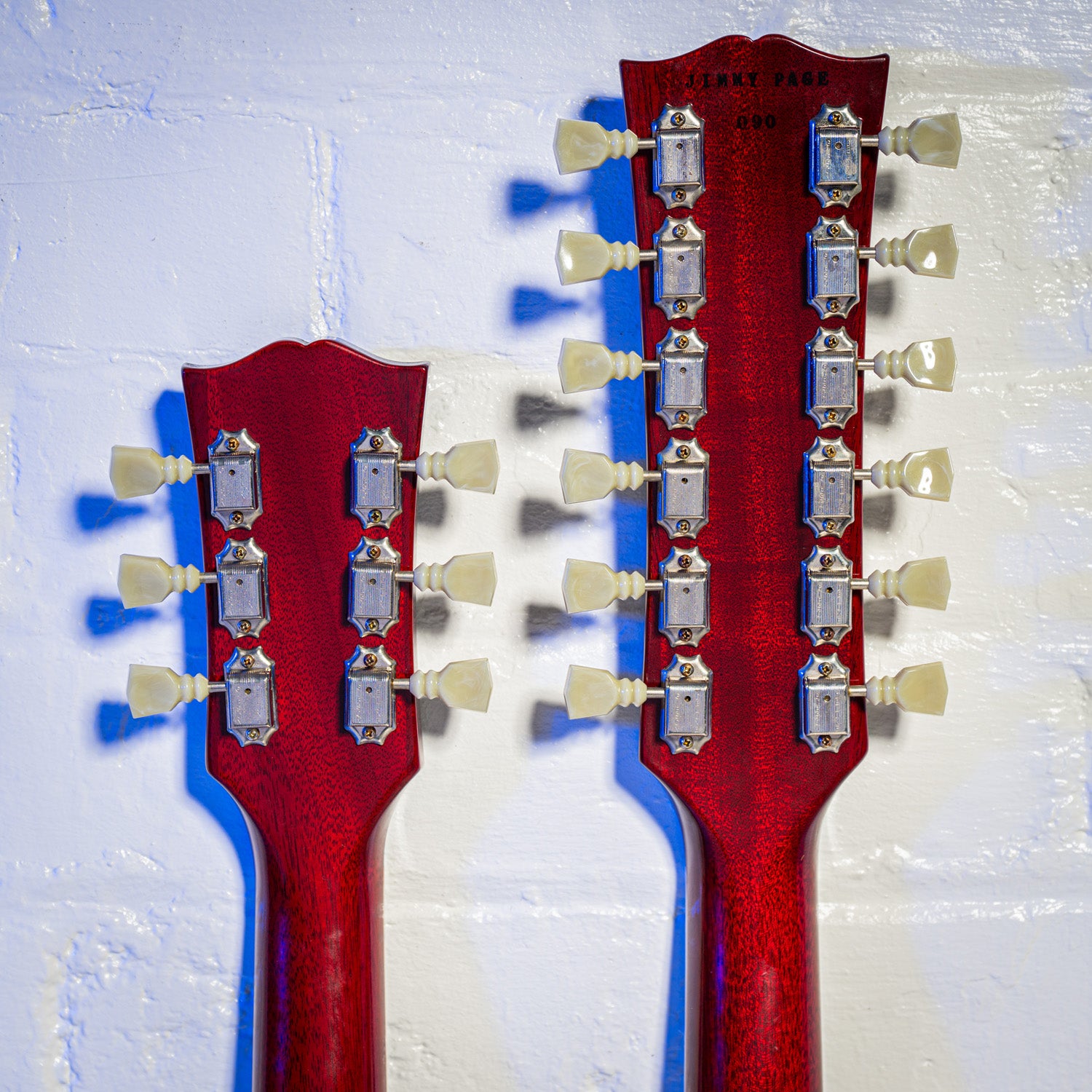 Gibson Custom Shop Jimmy Page EDS-1275 Twin Neck Led Zeppelin Ltd Edition Cherry 2008