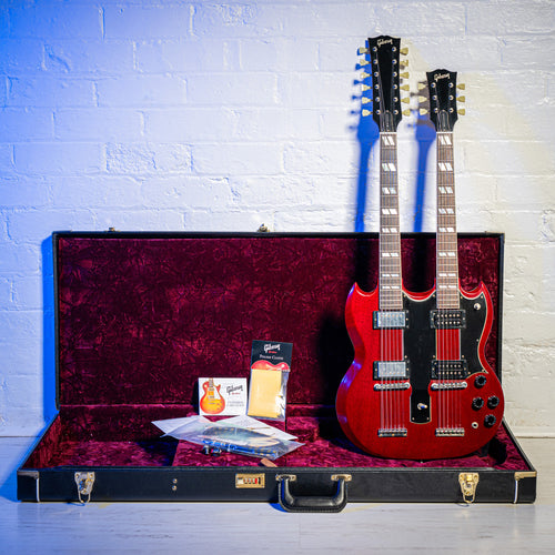 Gibson Custom Shop Jimmy Page EDS-1275 Twin Neck Led Zeppelin Ltd Edition Cherry 2008