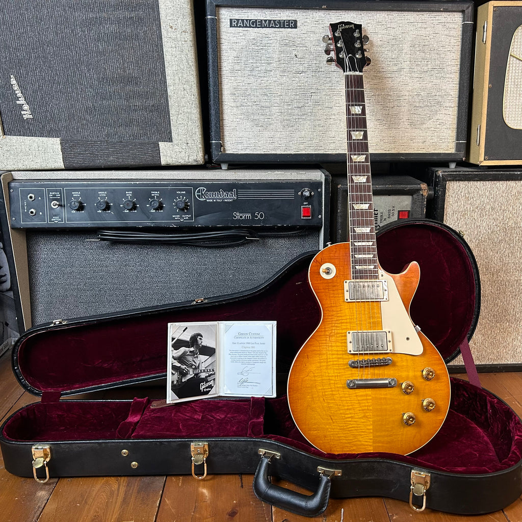 Gibson Custom Shop Eric Clapton Beano Les Paul Sunburst 2010
