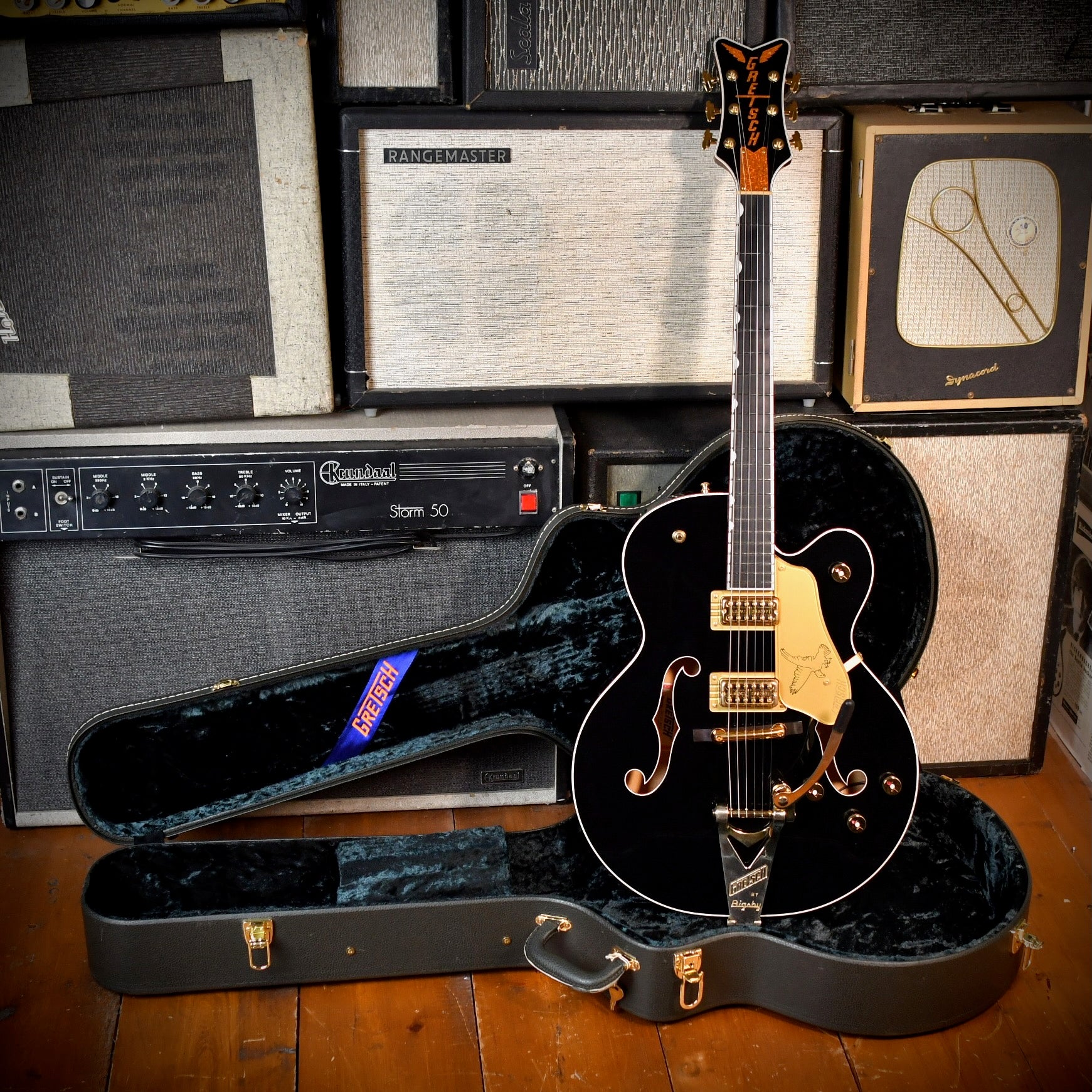 Gretsch G6136T-BLK Black Falcon 2018