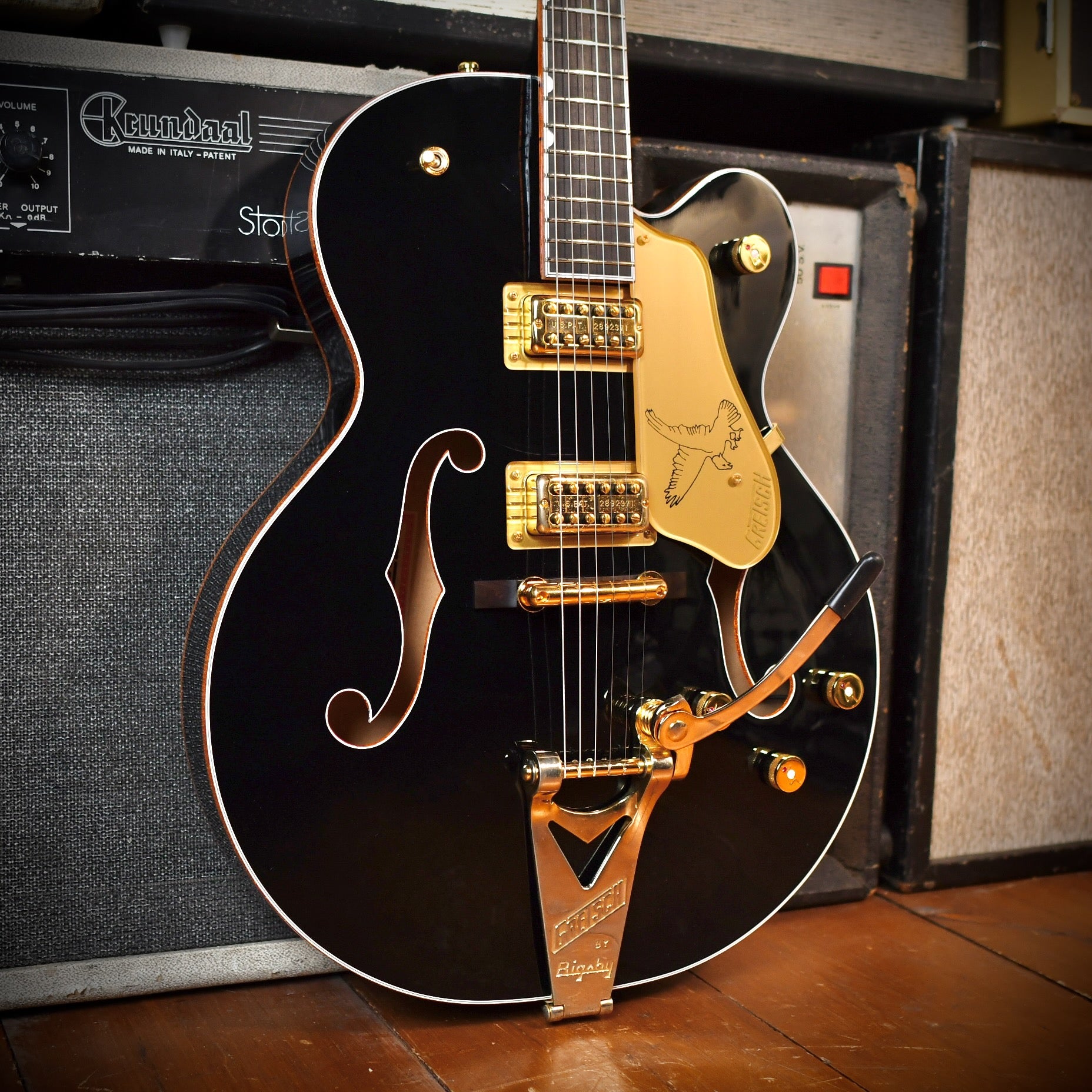 Gretsch G6136T-BLK Black Falcon 2018