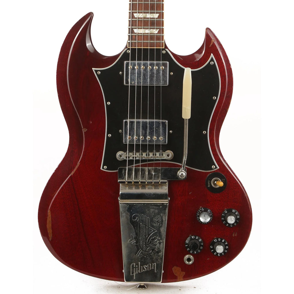 Gibson Custom Shop Robbie Krieger SG Aged and Signed Lted Edition Cherry 2009