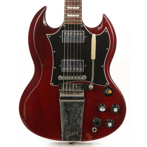 Gibson Custom Shop Robbie Krieger SG Aged and Signed Lted Edition Cherry 2009