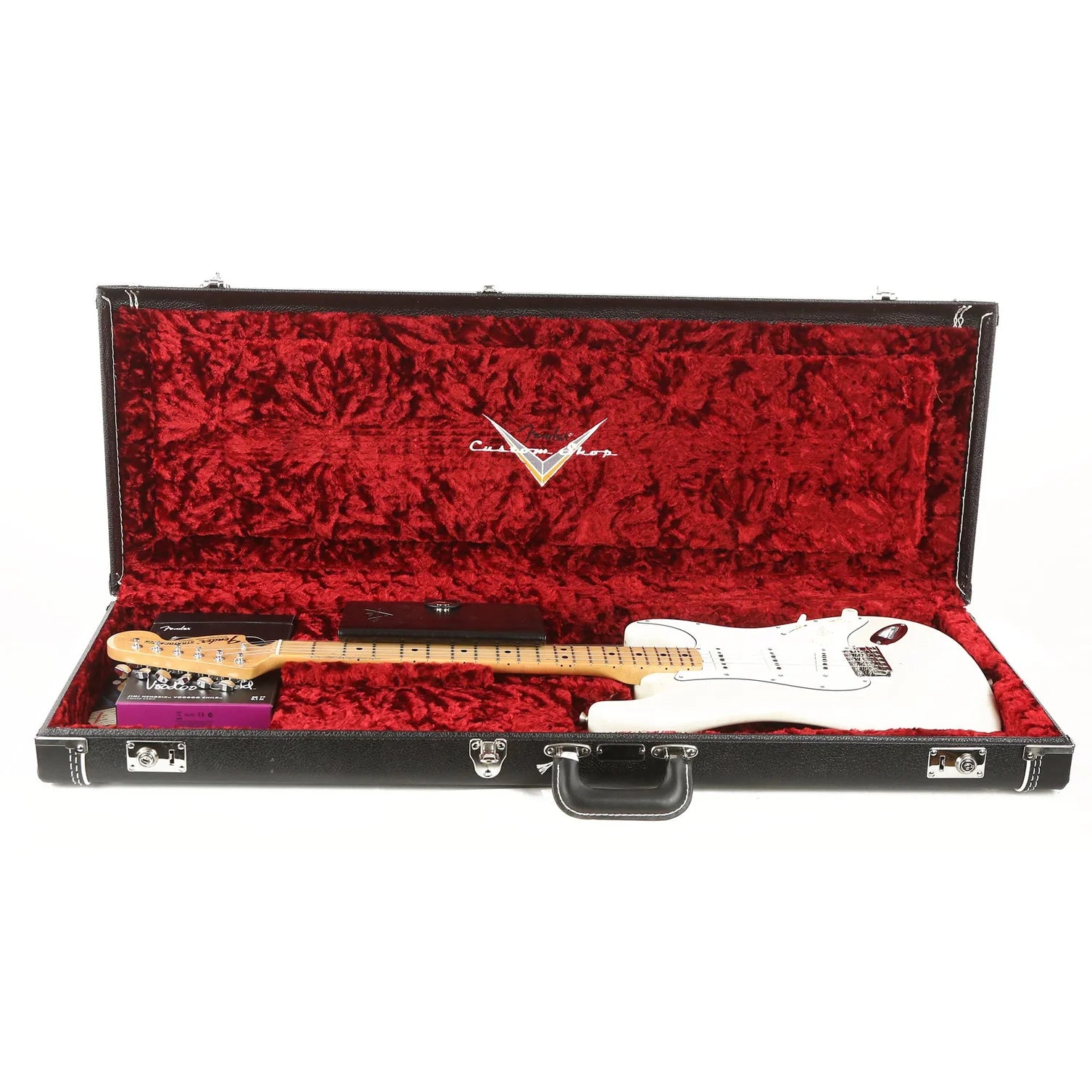 Fender Custom Shop Jimi Hendrix Izabella Tribute Stratocaster WOODSTOCK Olympic White 2019