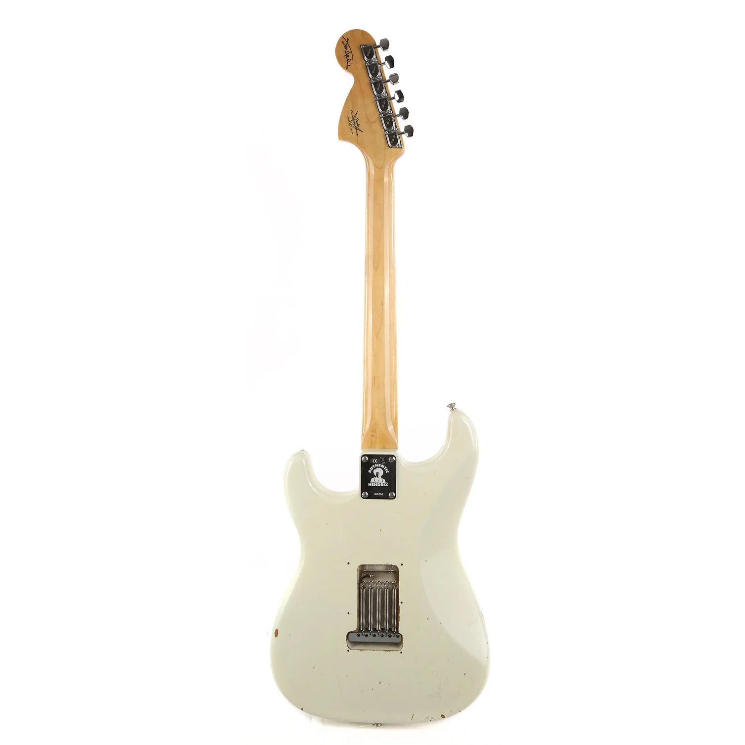 Fender Custom Shop Jimi Hendrix Izabella Tribute Stratocaster WOODSTOCK Olympic White 2019