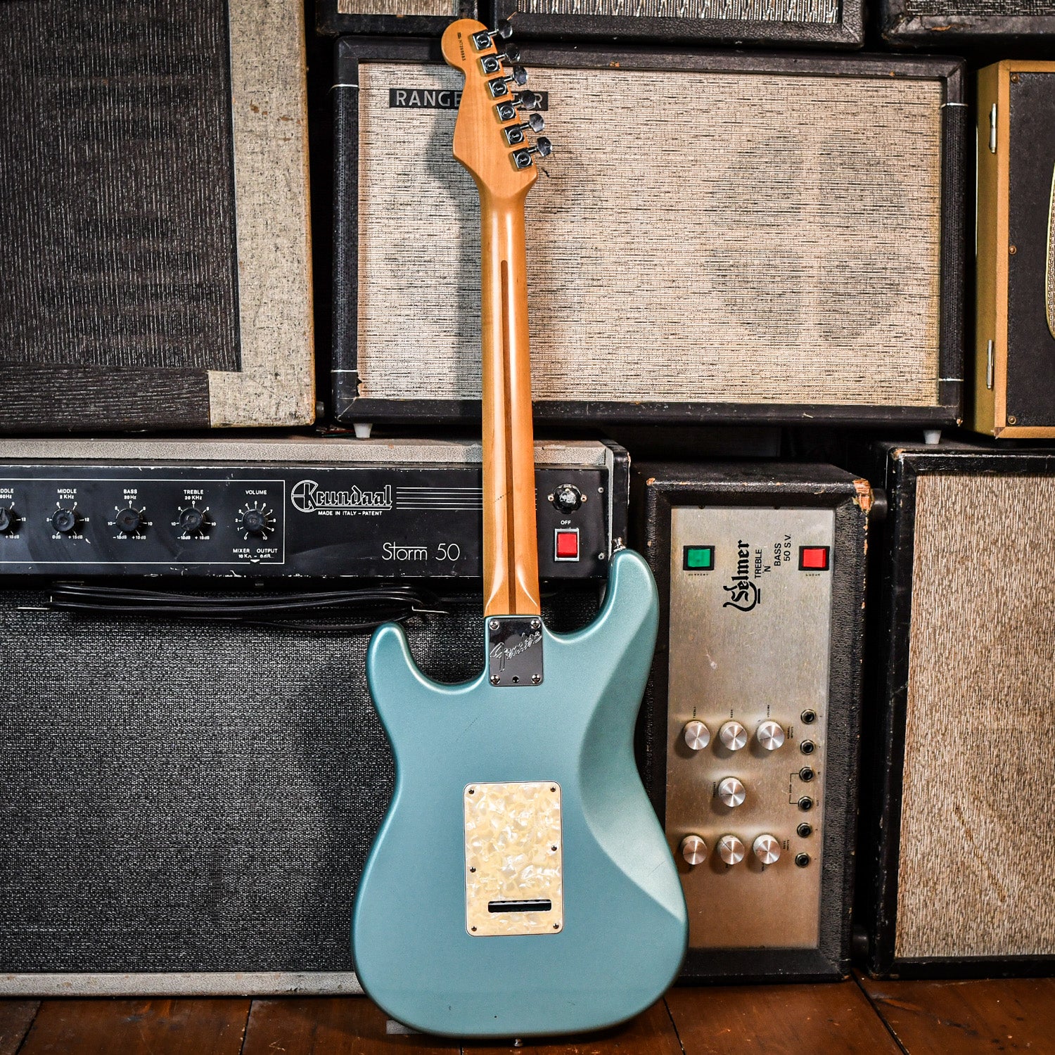 Fender Stratocaster Roadhouse Teal Green Metallic 1997