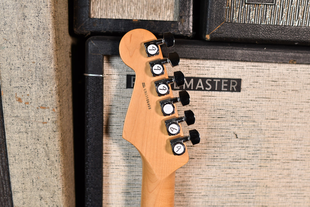 Fender Stratocaster American Deluxe Mystic Blue Ice 2014