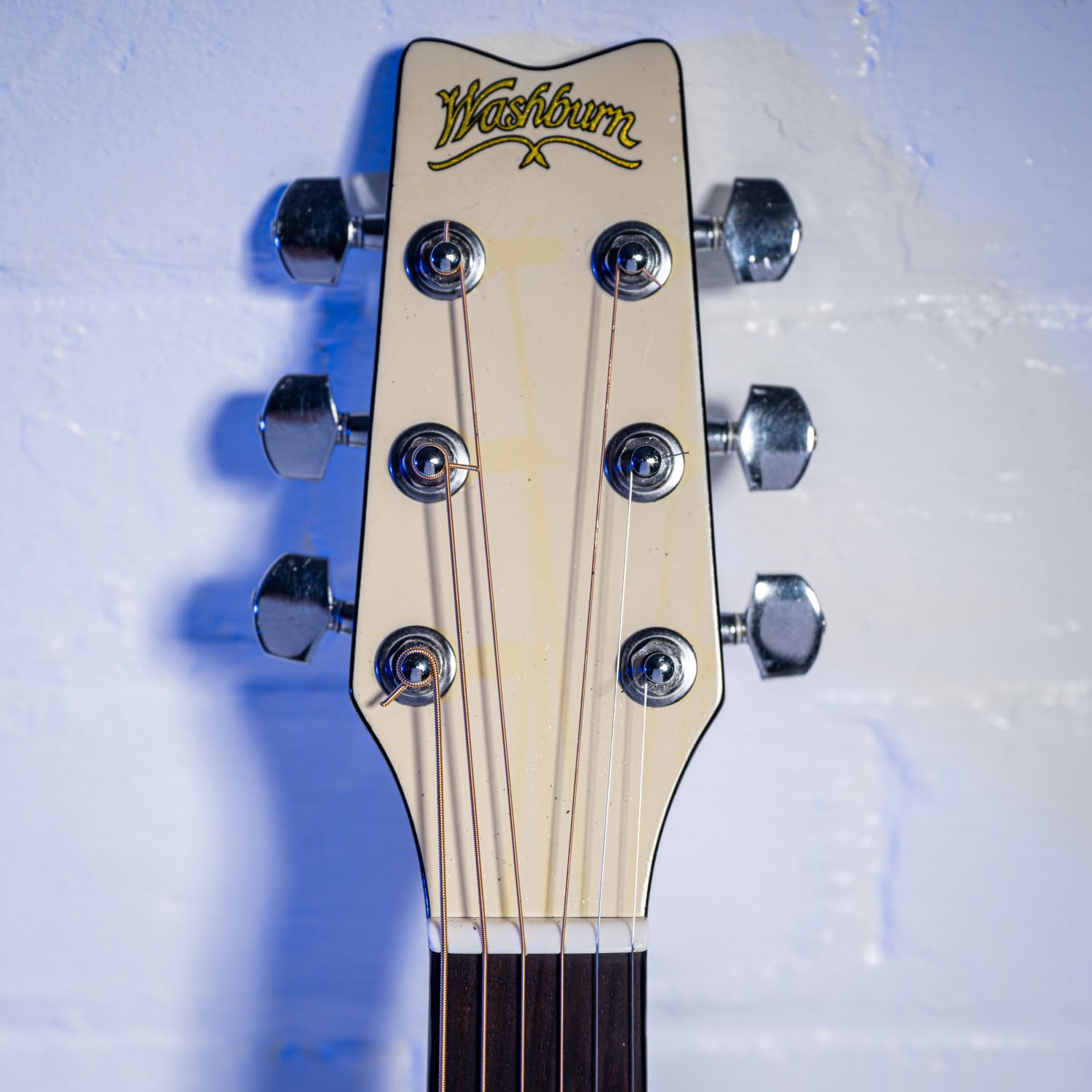 Washburn EA-20 Ex Bob Dylan Touring Guitar White 1986