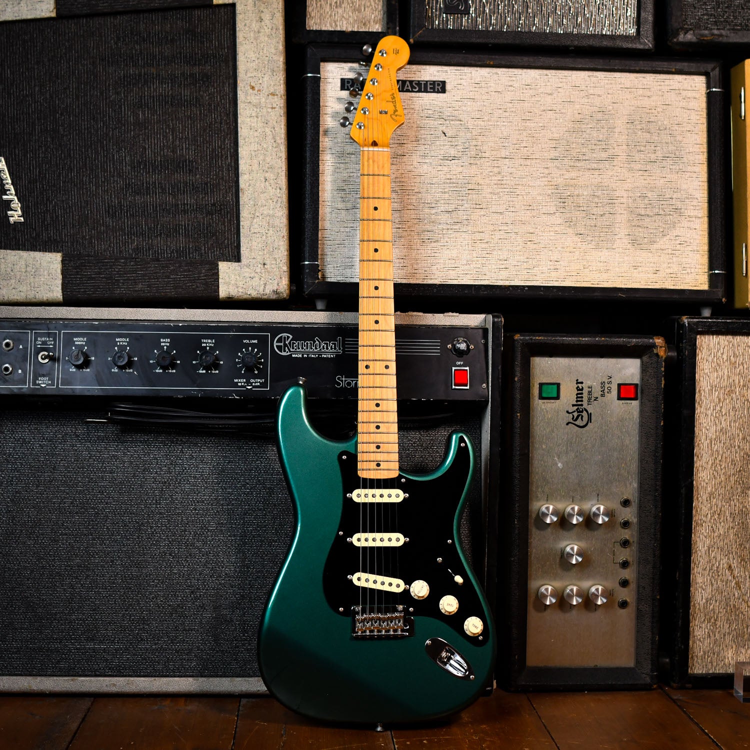 fender Hybrid '50s Stratocaster Sherwood Green Metallic (polyurethane) 2020