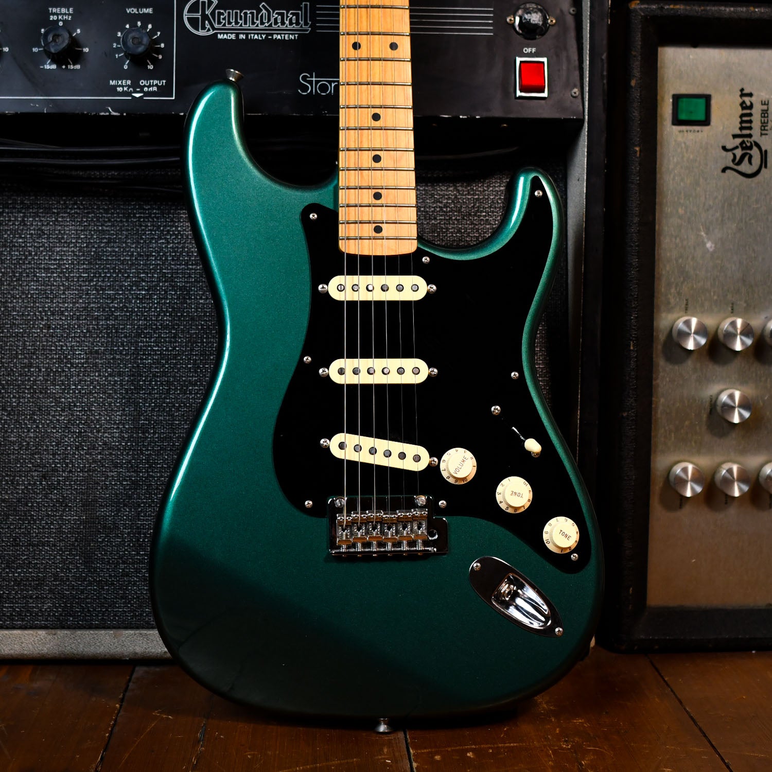 fender Hybrid '50s Stratocaster Sherwood Green Metallic (polyurethane) 2020