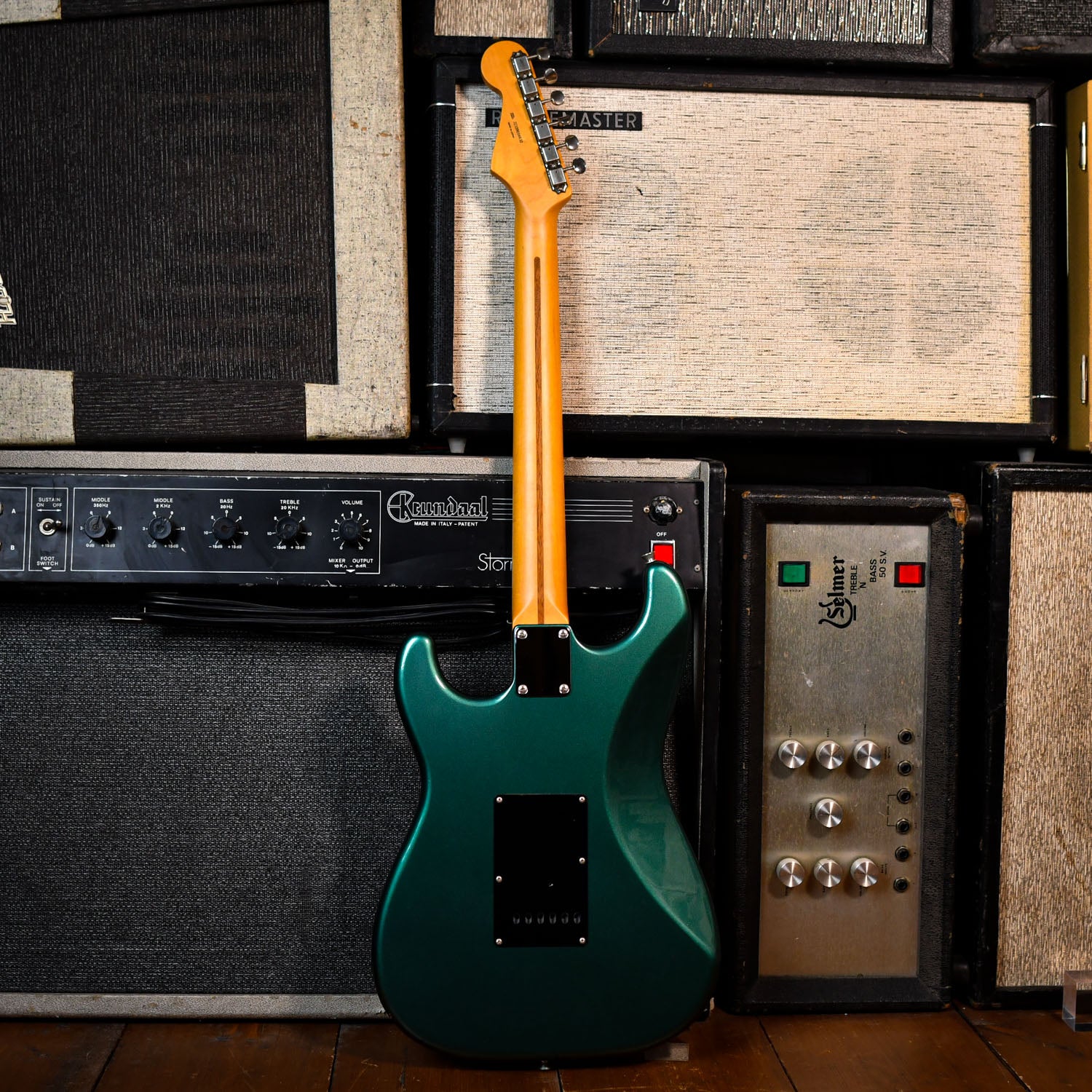 fender Hybrid '50s Stratocaster Sherwood Green Metallic (polyurethane) 2020