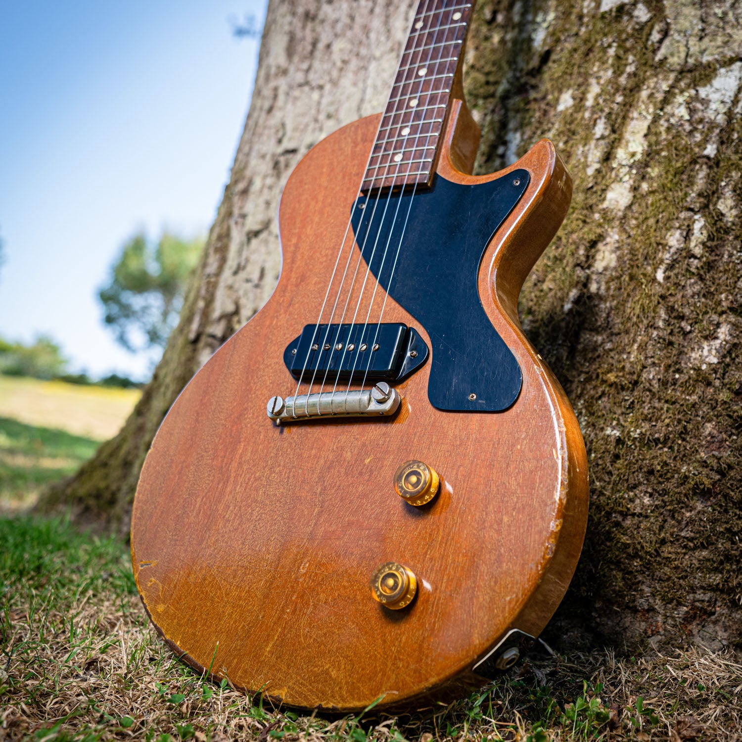 Gibson Les Paul Junior Limed Mahogany 1955 SUPER RARE PRE-TV