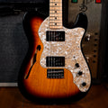 Fender Traditional II 70s Telecaster Thinline 3-Colour Sunburst 2023