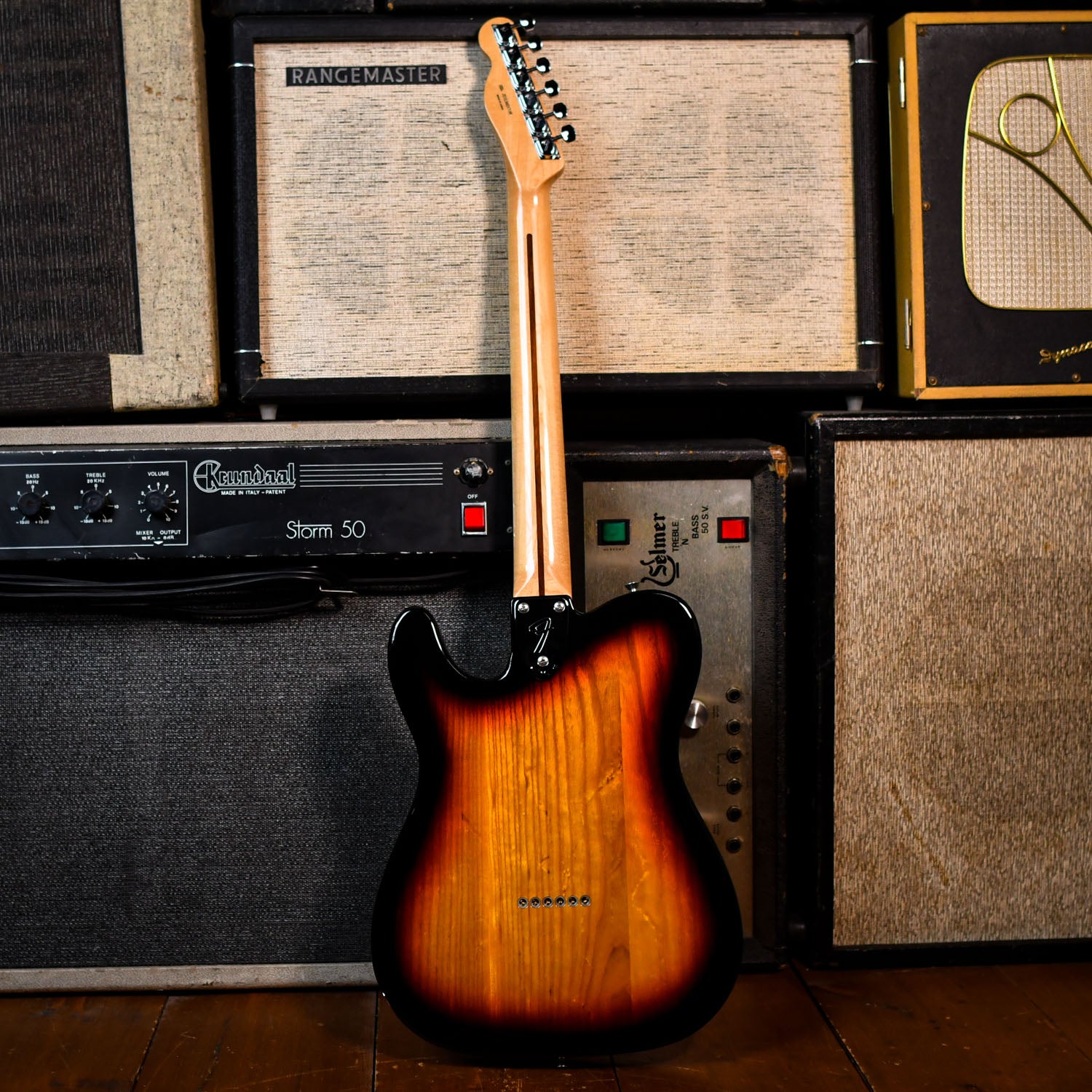 Fender Traditional II 70s Telecaster Thinline 3-Colour Sunburst 2023
