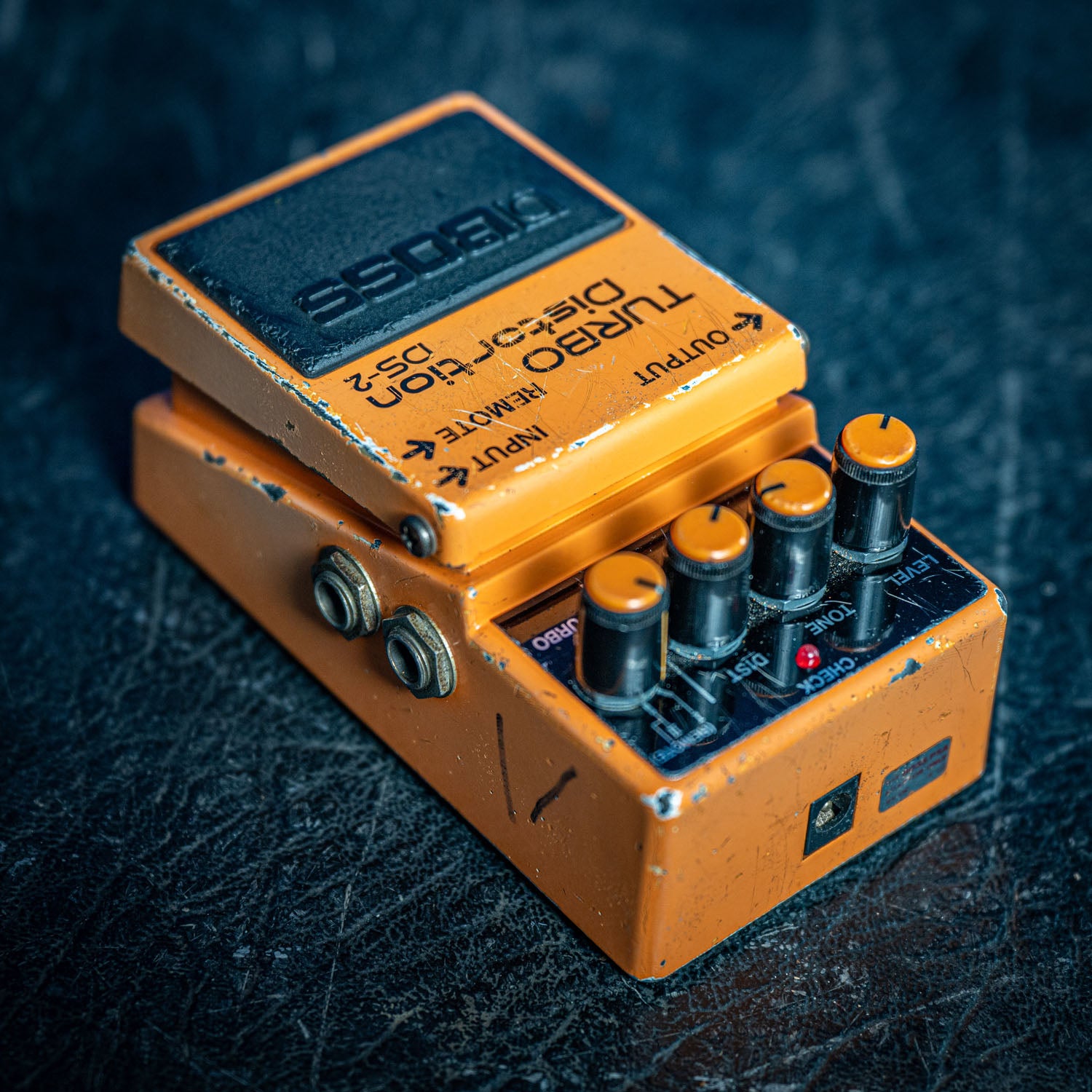 Boss DS-2 Turbo Distortion ex Kurt Cobain Nirvana orange 1989