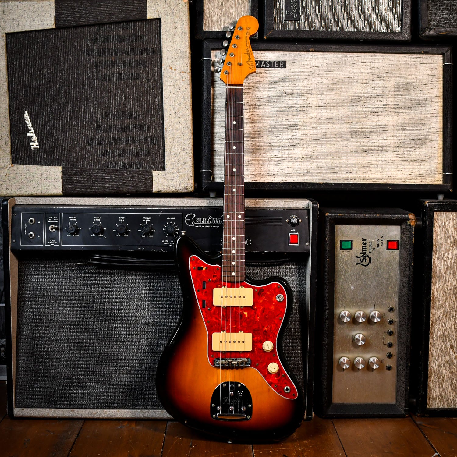 Fender JM66-80 3TS Three Tone Sunburst 2005