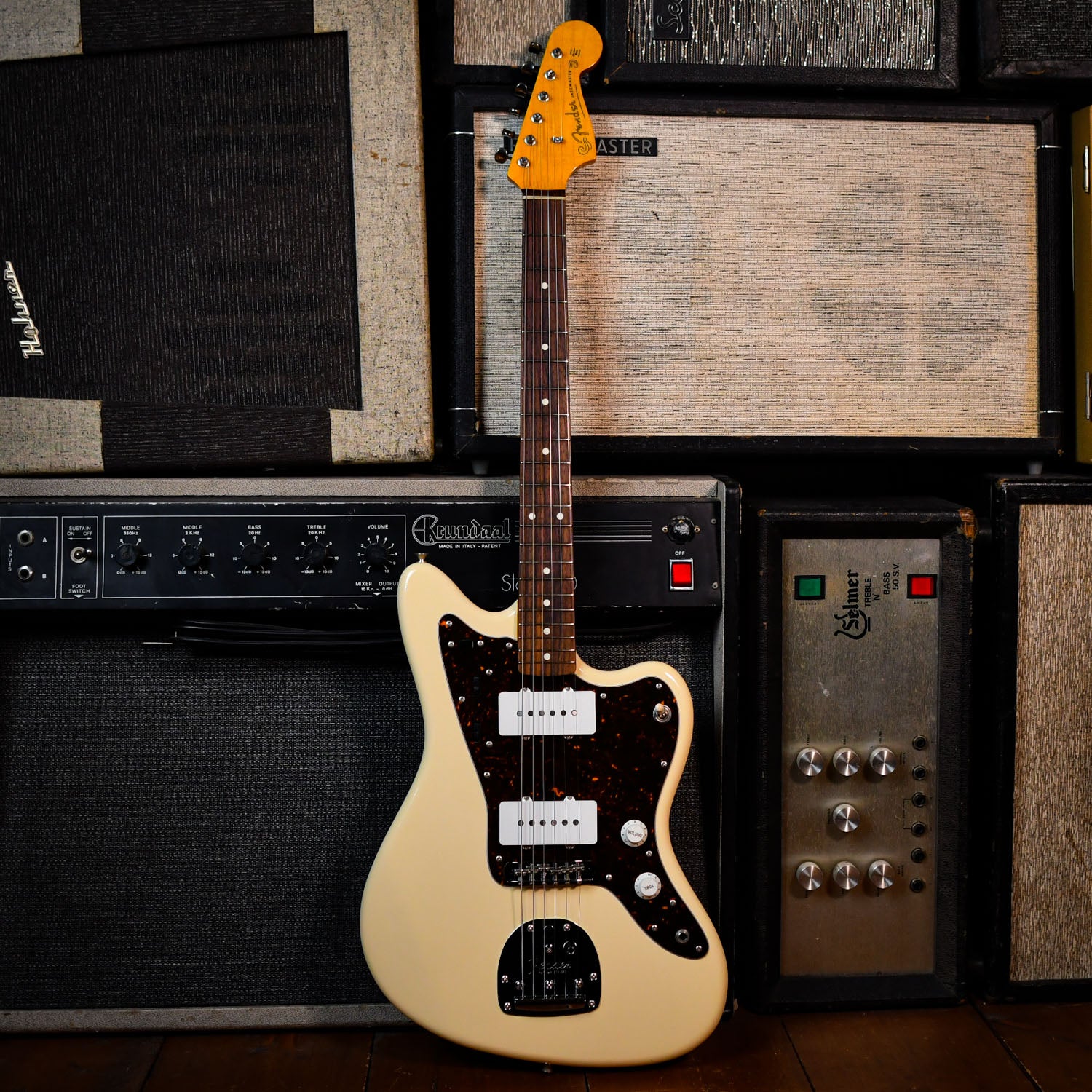 Fender JM66 Vintage White 2014