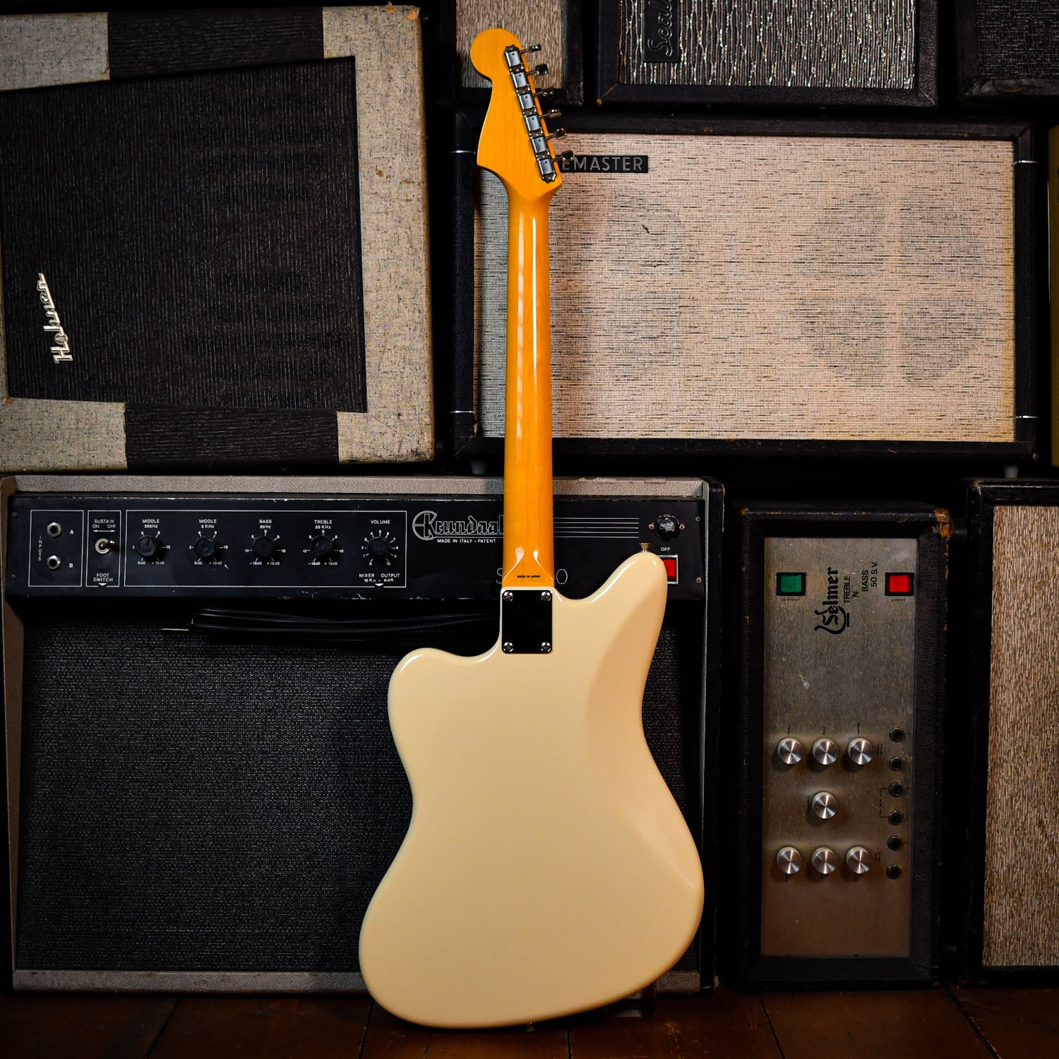 Fender JM66 Vintage White 2014