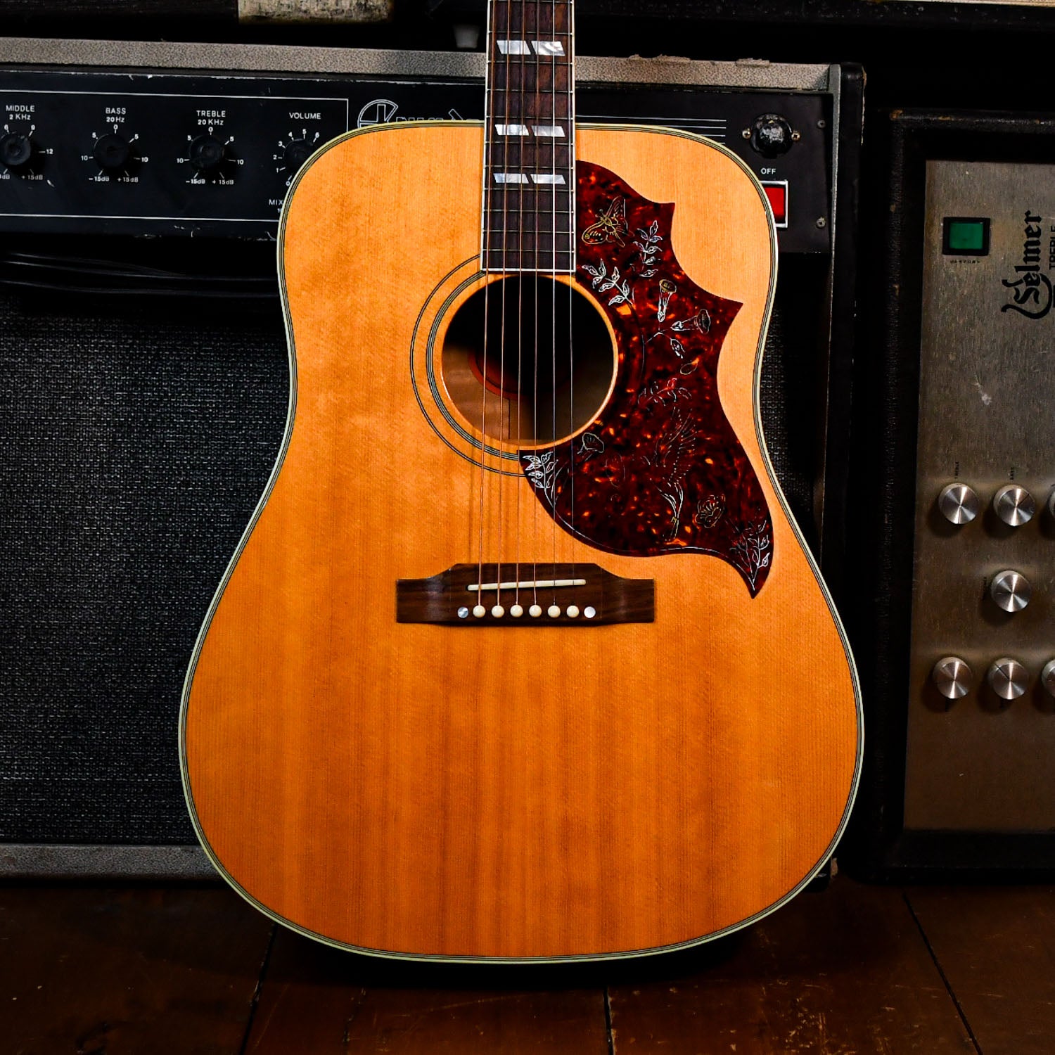 Gibson Custom Shop Hummingbird Quilt Natural 2001
