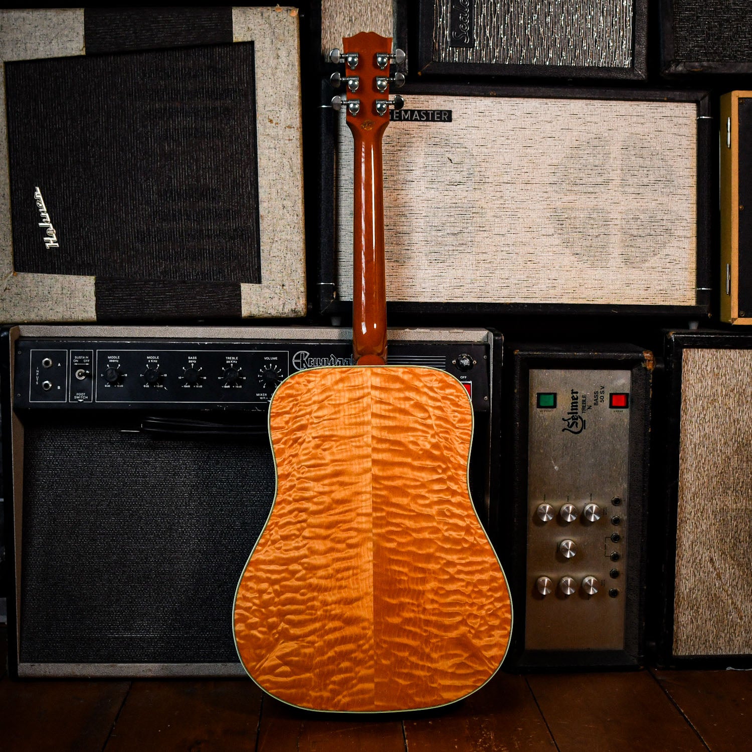 Gibson Custom Shop Hummingbird Quilt Natural 2001