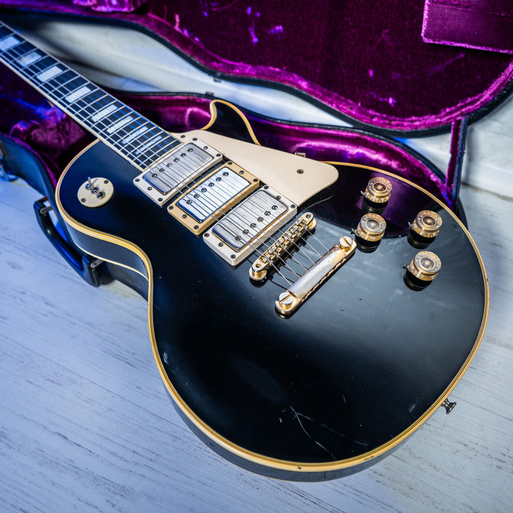 Gibson Les Paul Custom Ex Rolling Stones Ebony 1973