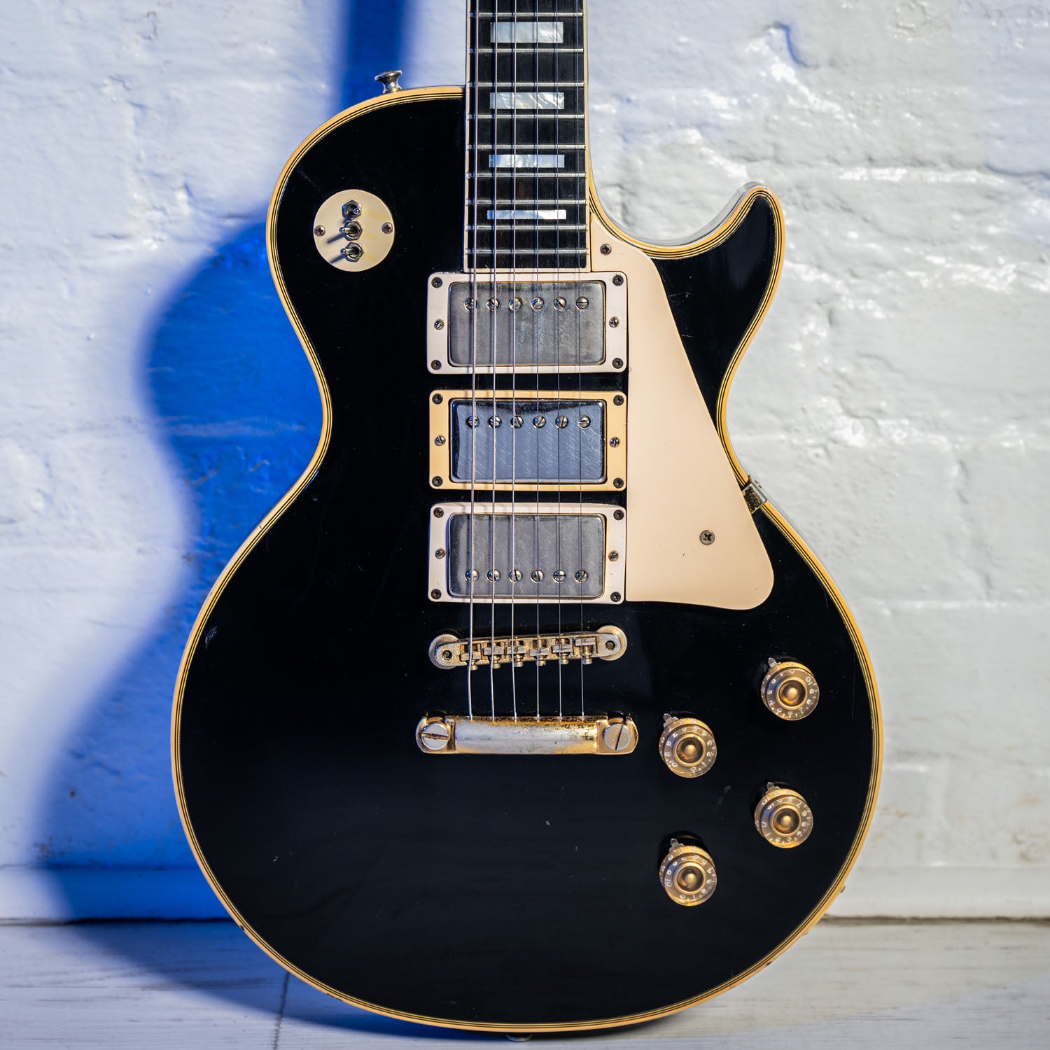 Gibson Les Paul Custom Ex Rolling Stones Ebony 1973