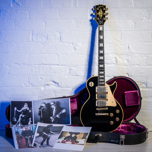 Gibson Les Paul Custom Ex Rolling Stones Ebony 1973