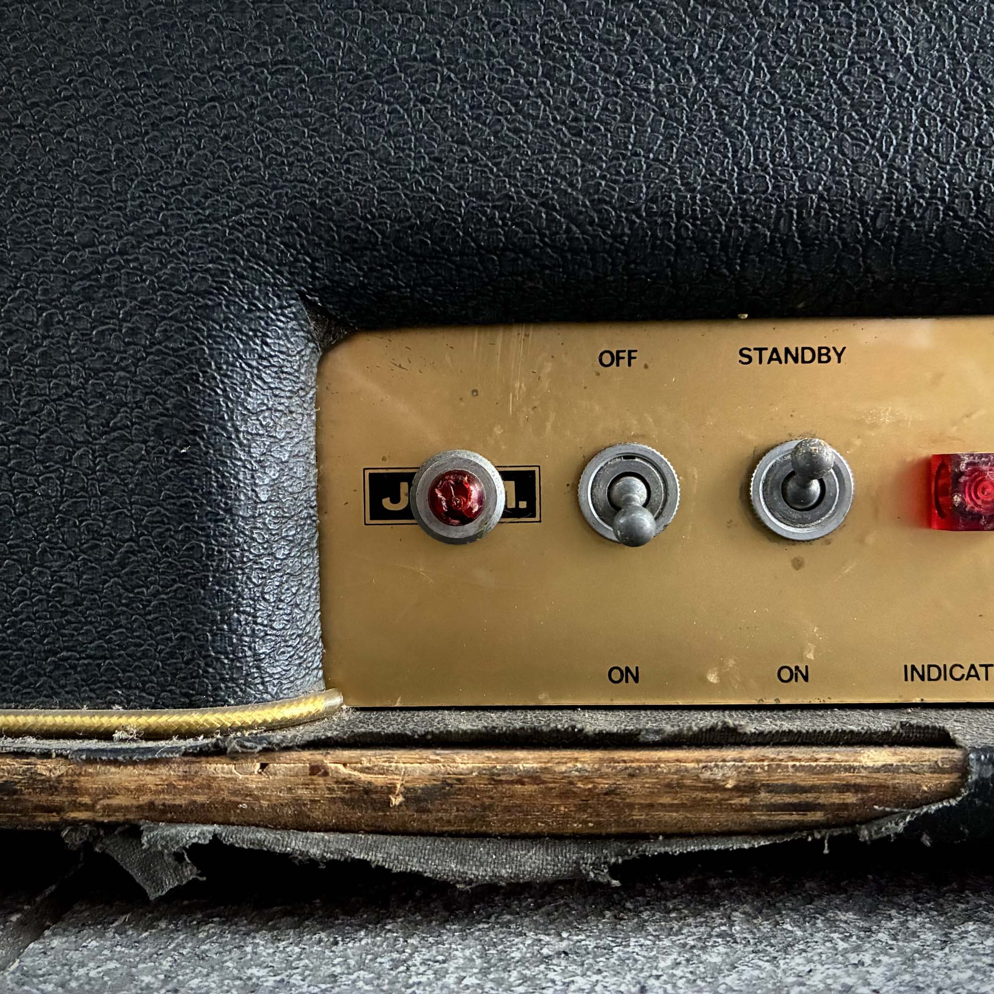 Marshall JTM100 Head HENDRIX JOURNEY Black 1966