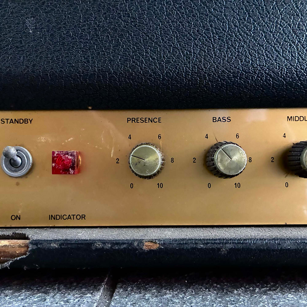 Marshall JTM100 Head HENDRIX JOURNEY Black 1966