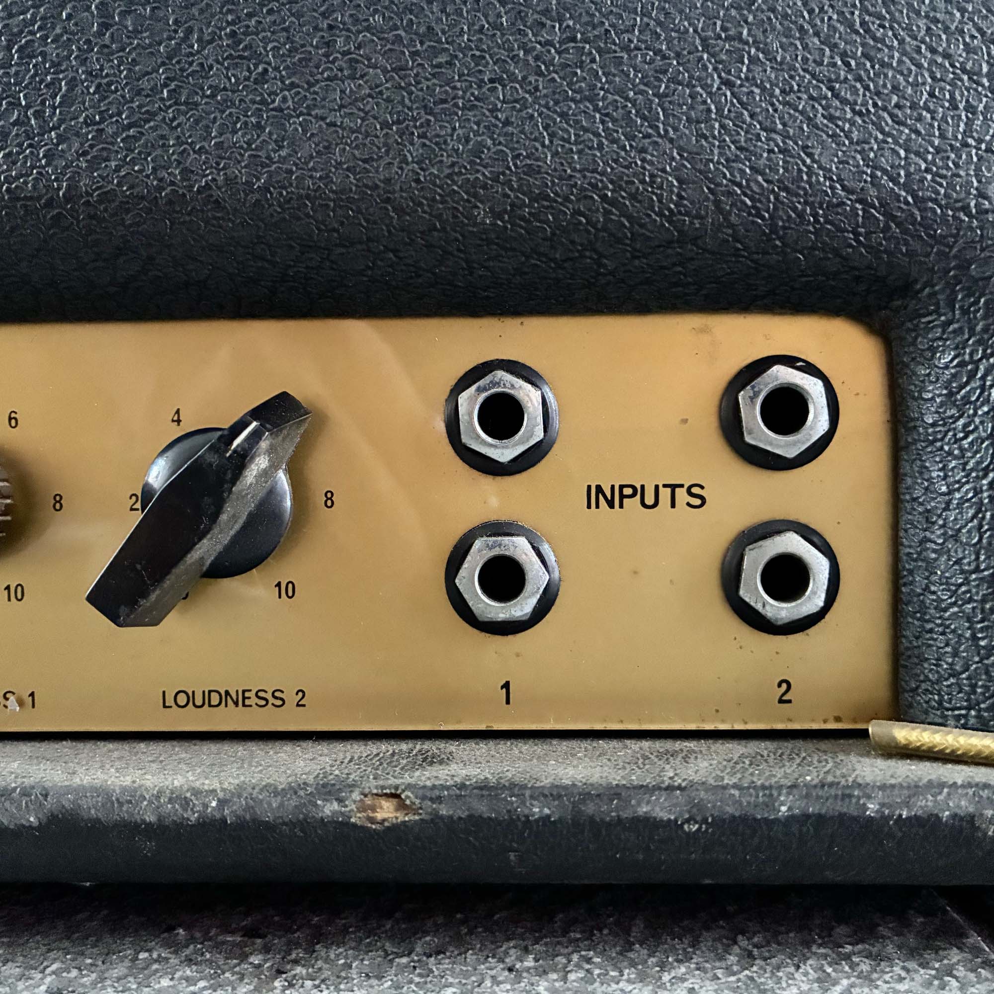 Marshall JTM100 Head HENDRIX JOURNEY Black 1966