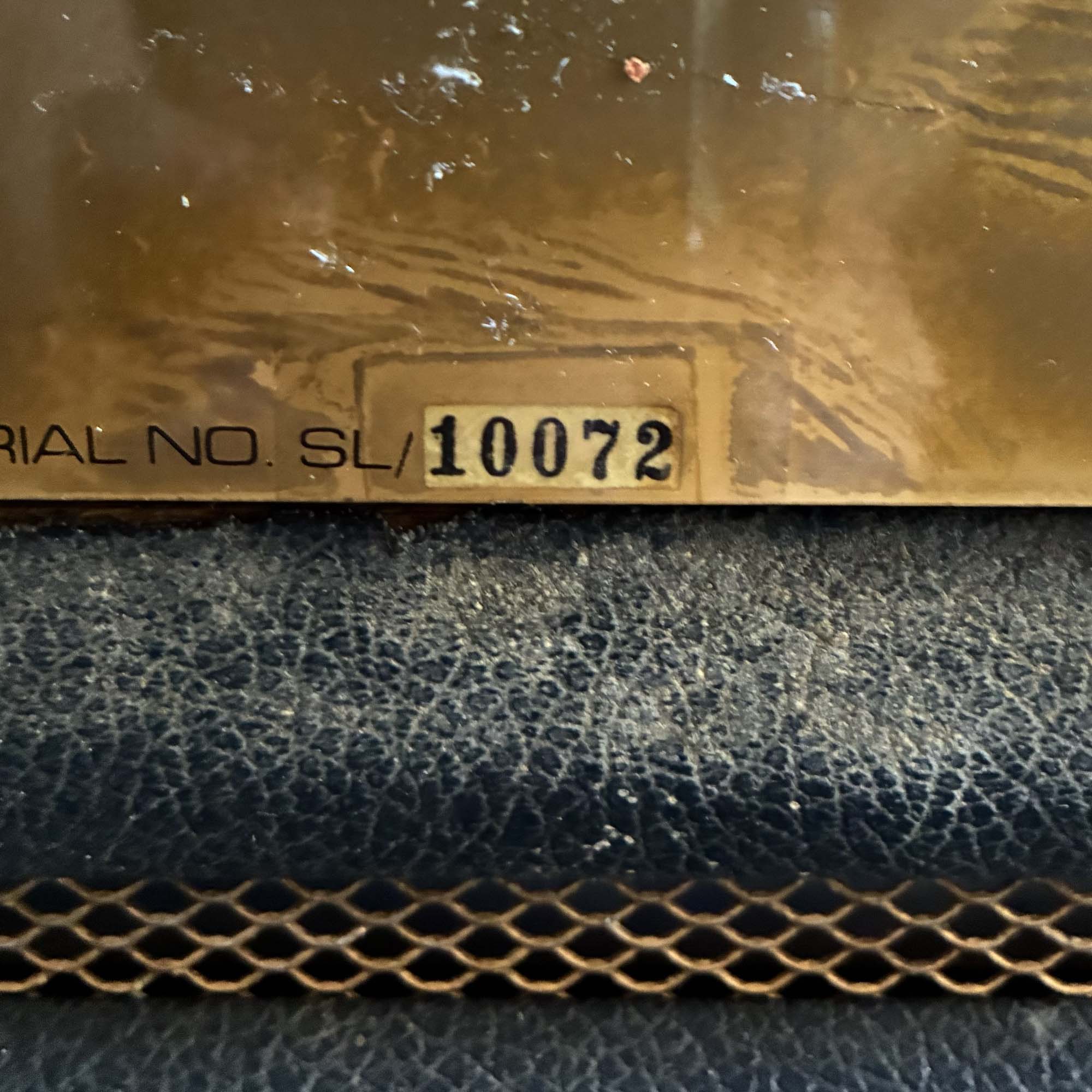 Marshall JTM100 Head HENDRIX JOURNEY Black 1966