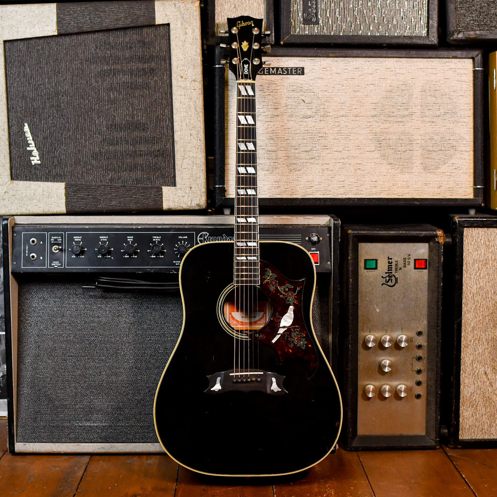 Gibson Dove Factory Black 1977