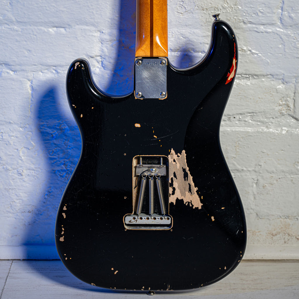Fender Custom Shop David Gilmour Black Strat Relic Black 2008