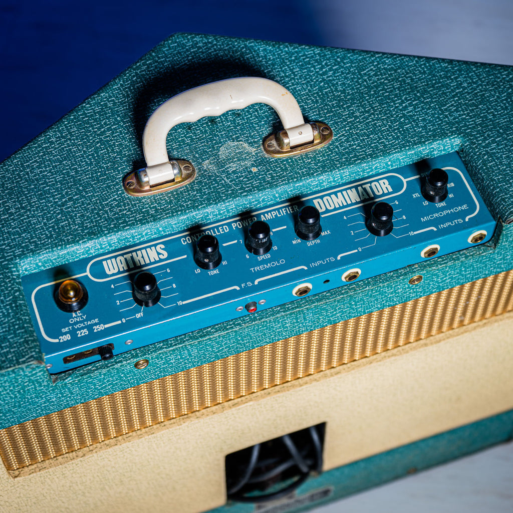 WEM Dominator V Front Blue & Cream 1964