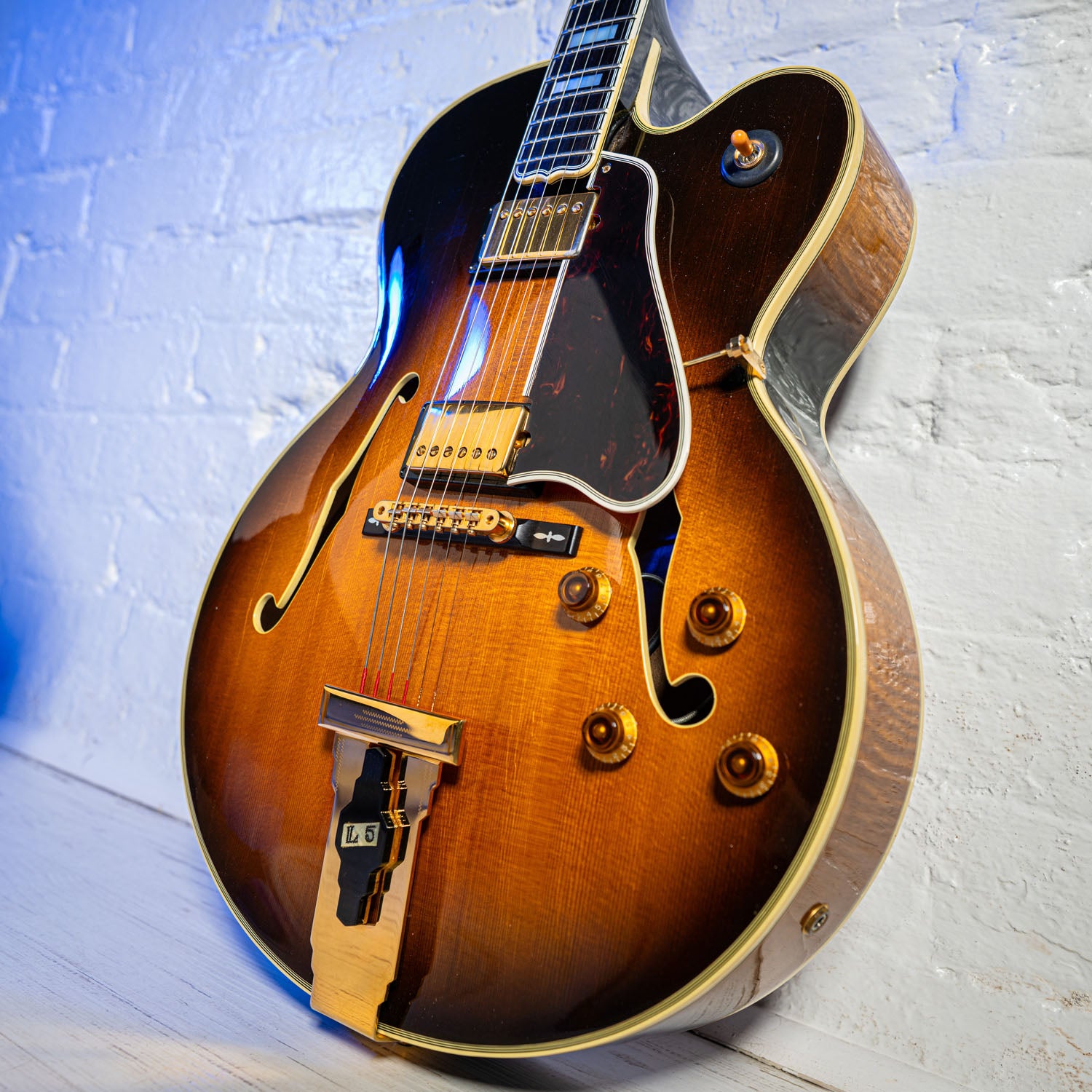 Gibson Custom shop L5CES James Hutchins Master Model Sunburst 1990